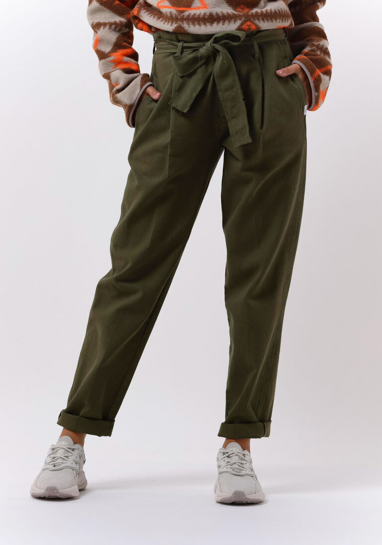 khaki penn & ink legging trousers