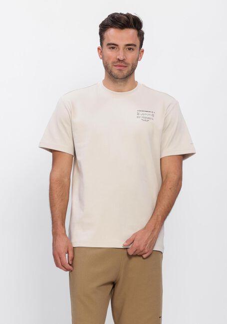 Ecru G-STAR RAW T-shirt SCRIPT GR R T - large