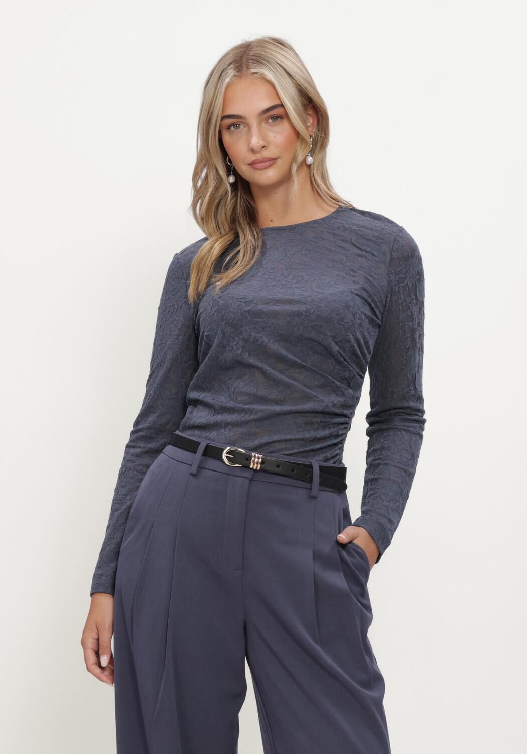Dunkelblau MSCH COPENHAGEN Top MSCHBRIGETTA TOP - large