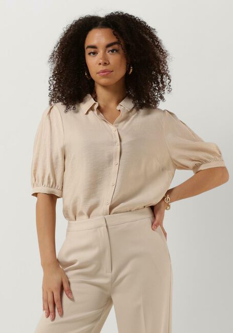 Beige ANOTHER LABEL Bluse LIERRE SHIRT S/S0 - large