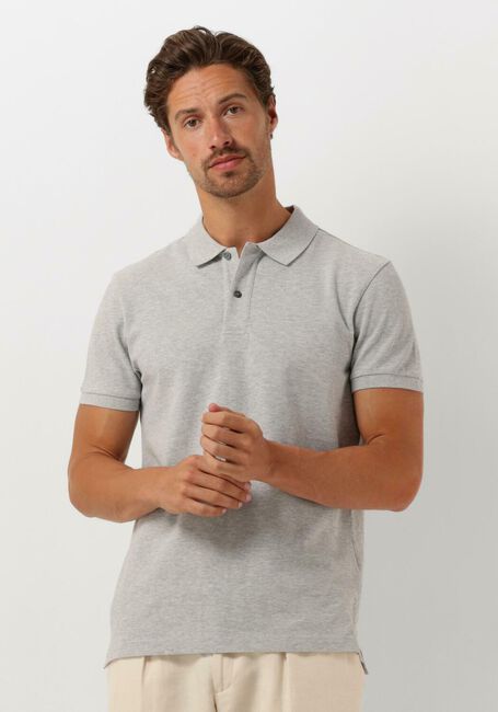 Graue PROFUOMO Polo-Shirt POLO SHORT SLEEVE - large