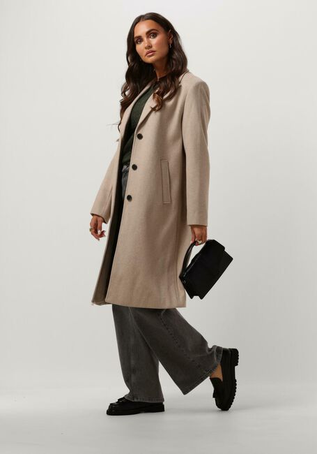 Sand SELECTED WOMEN Mäntel SLFALMA WOOL COAT - large