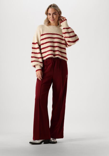 Bordeaux CO'COUTURE Pullover CORALIECC CROP STRIPE O-KNIT - large