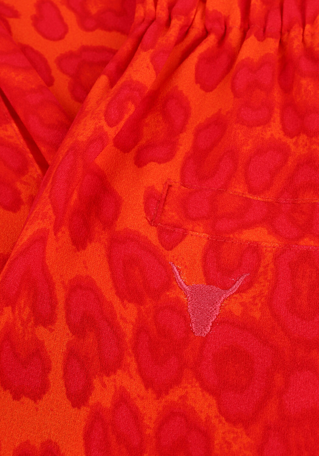 Rosane ALIX THE LABEL Weite Hose LEOPARD WIDE LEG PANTS - large