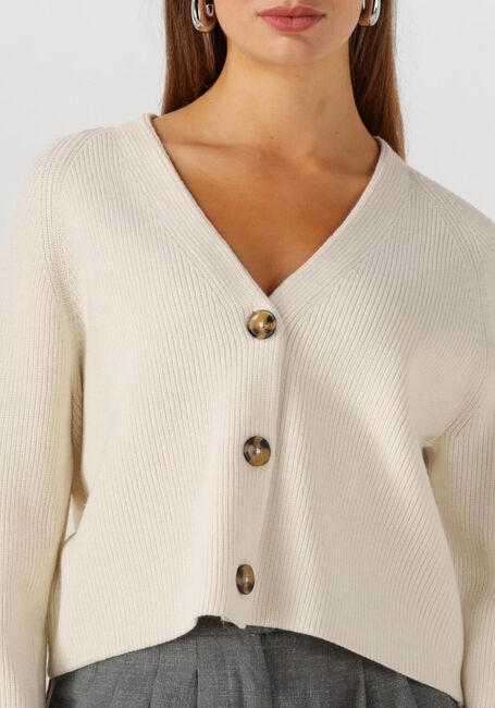 Ecru EDITED Strickjacke GRS LOGAN CARDIGAN - large