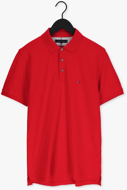 Rote TOMMY HILFIGER Polo-Shirt 1985 SLIM POLO - large