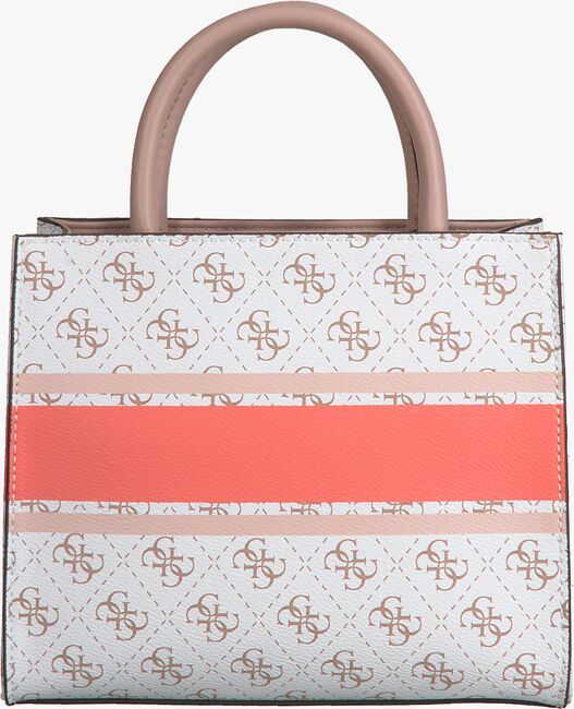 Weiße GUESS Handtasche SALFORD MINI TOTE - large