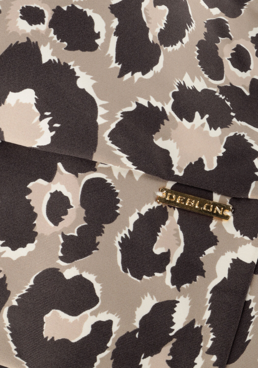 Braune DEBLON SPORTS Top SARAH CROSS TOP - large