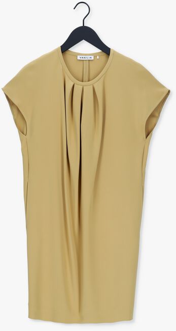 Khaki VANILIA Minikleid CREPE PLEATED DRESS - large