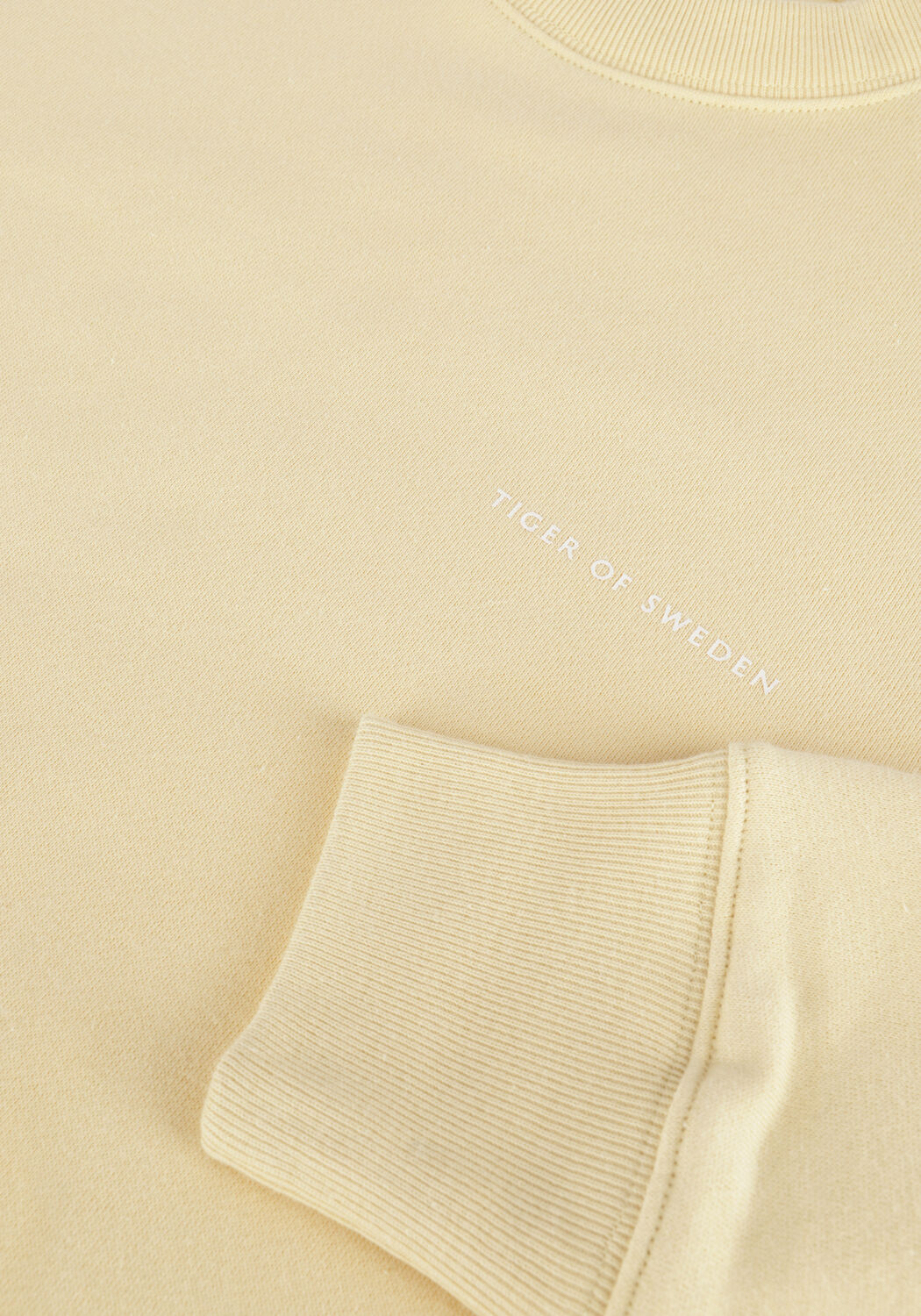 Gelbe TIGER OF SWEDEN Sweatshirt EMERSON - large