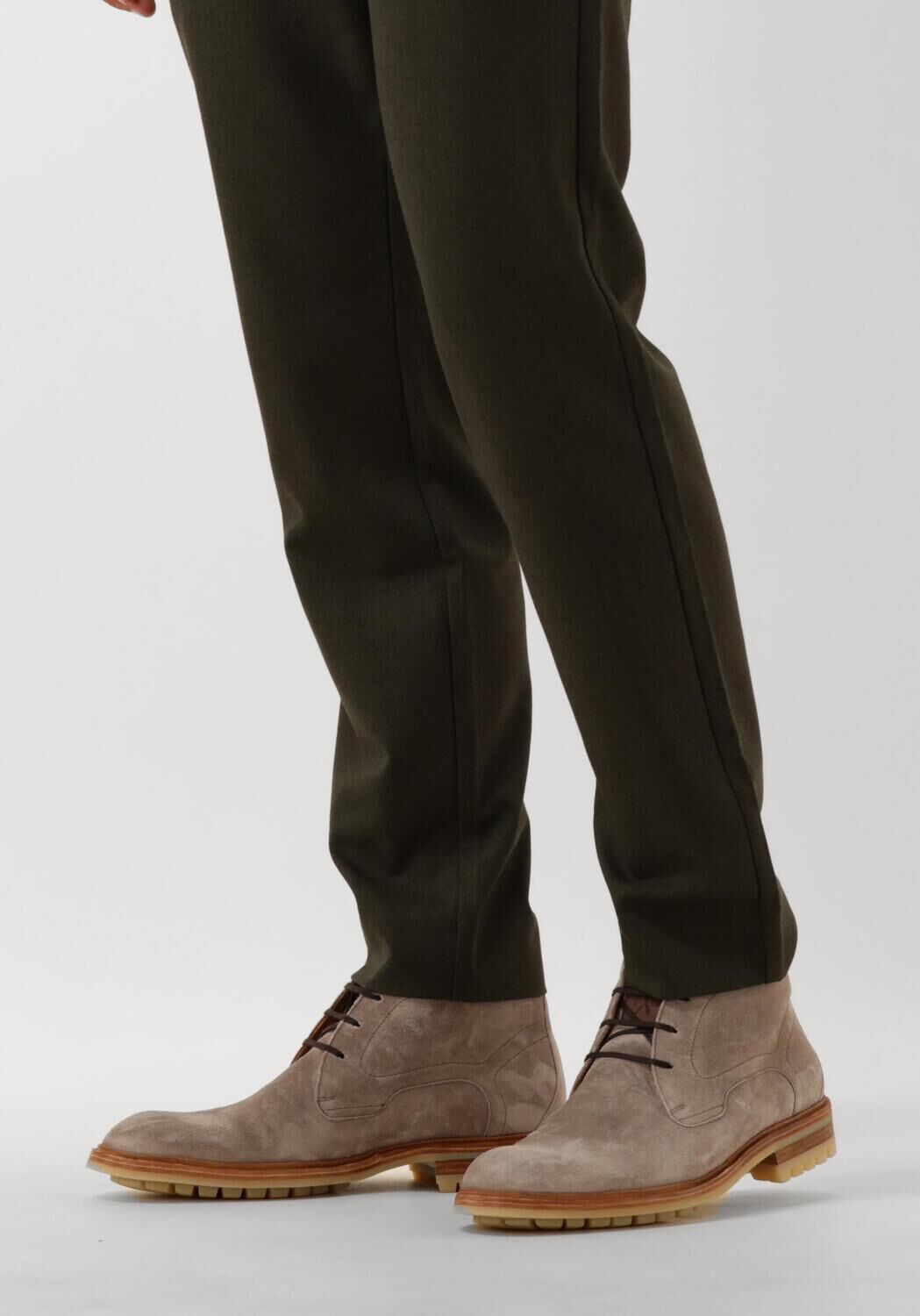 Taupe FLORIS VAN BOMMEL Schn&uuml;rschuhe SFM-50147 - large