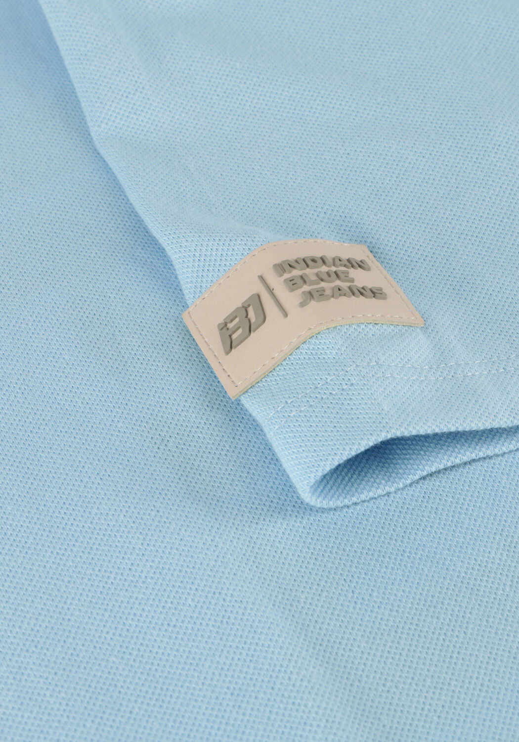 Blaue INDIAN BLUE JEANS T-shirt T-SHIRT PIQUE IBJNS - large