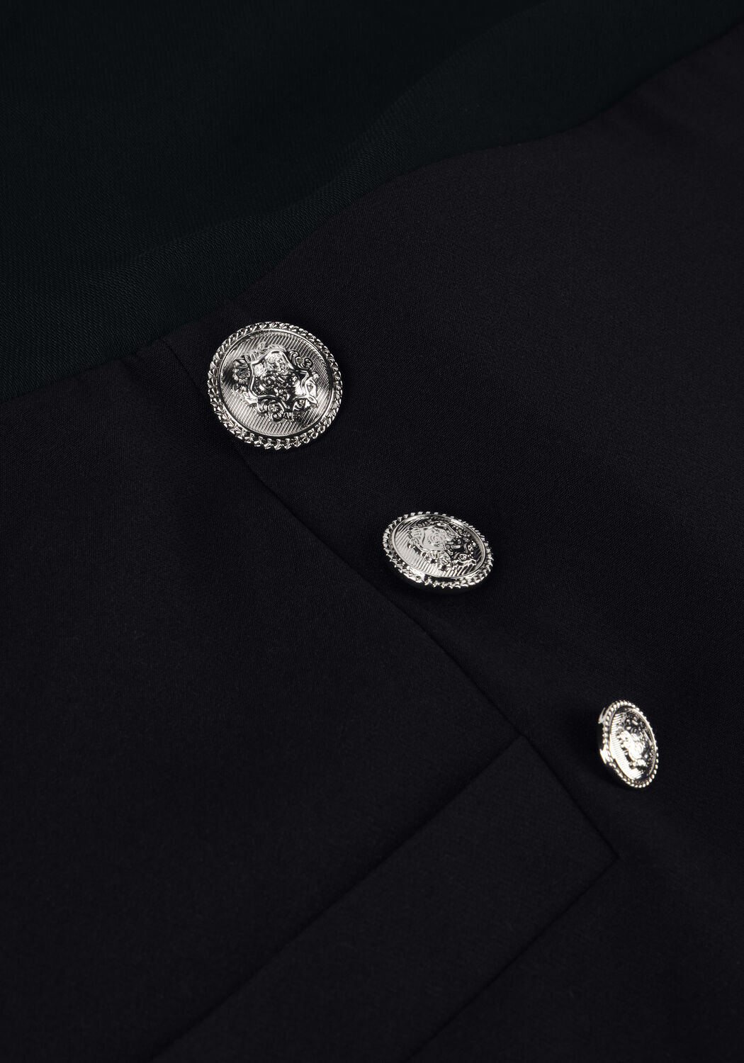 Dunkelblau LIU JO Minikleid THRILLER BOTTONI DRESS - large