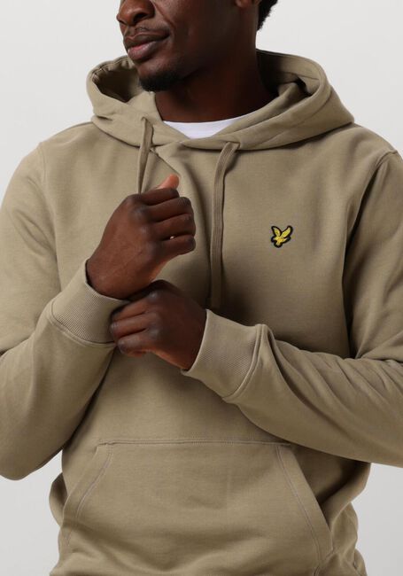 Grüne LYLE & SCOTT Pullover & Cardigans PULLOVER HOODIE - large
