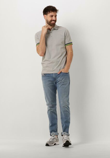Graue GENTI Polo-Shirt J9033-1212 - large