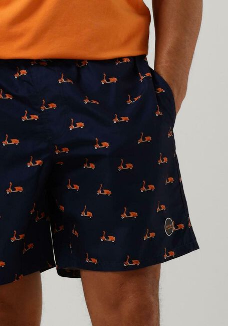 Dunkelblau SHIWI Badehosen MEN SWIMSHORT MOPED - large