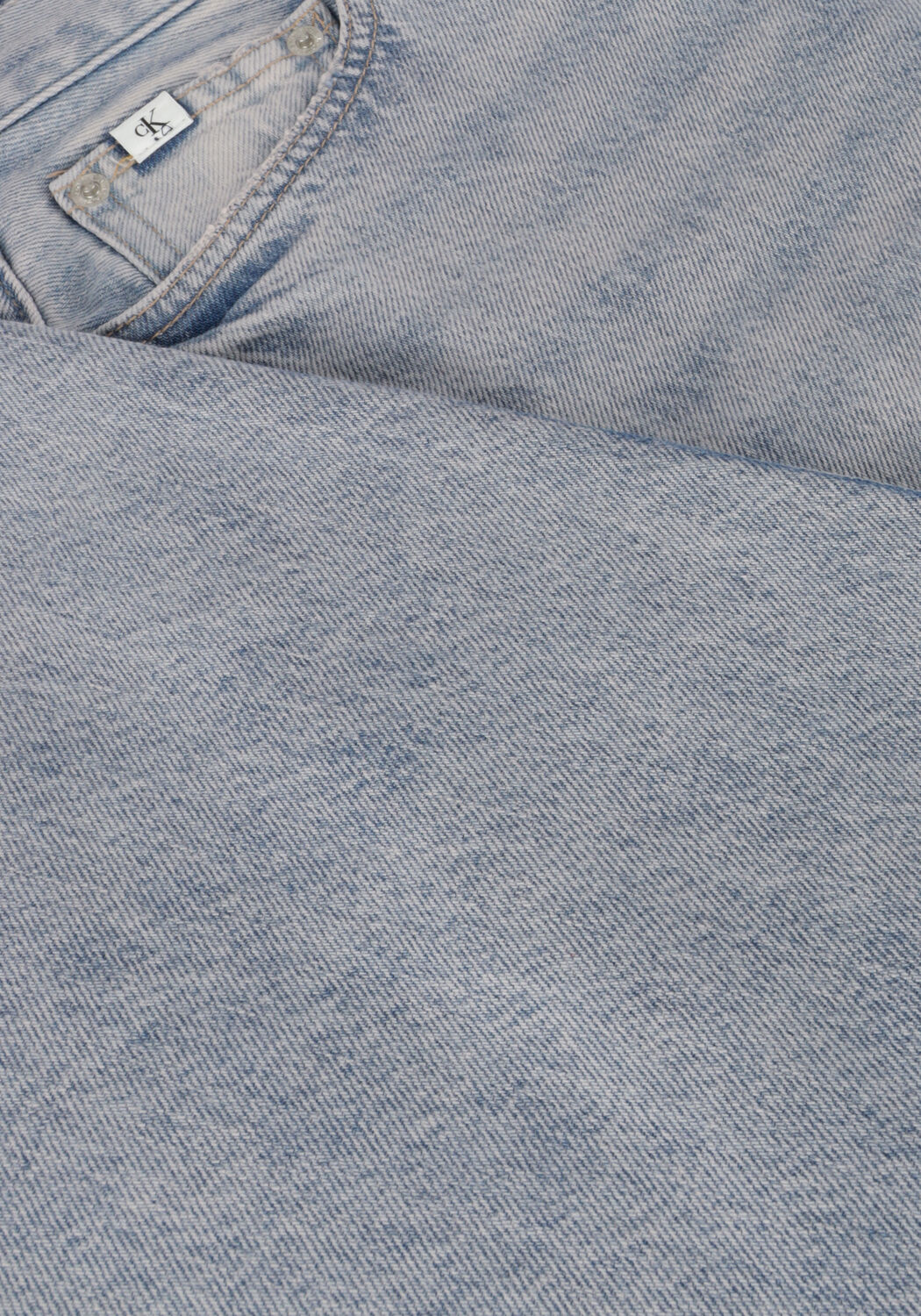 Hellblau CALVIN KLEIN Straight leg jeans HIGH RISE STRAIGHT - large