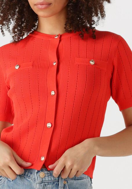 Rote SUNCOO Strickjacke GERIZ - large