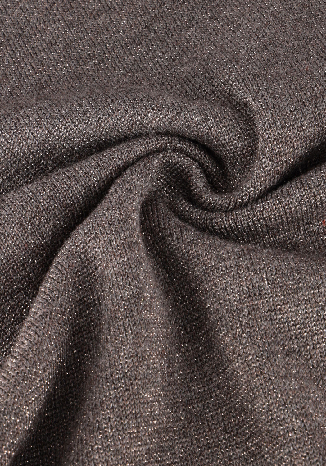 Taupe NUKUS Rollkragenpullover SYLVIA PULLOVER LUREX - large