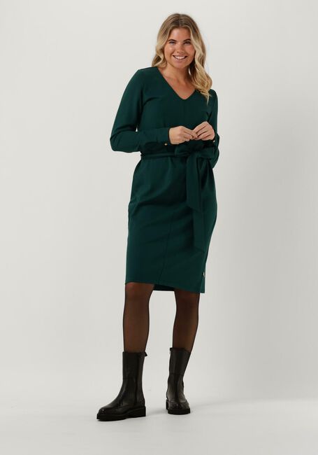 Grüne JANSEN AMSTERDAM Midikleid VICTORIA - large