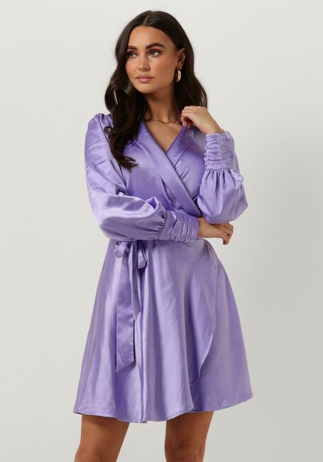 Lila NOTRE-V Minikleid NV-DORIS SATIN DRESS - large
