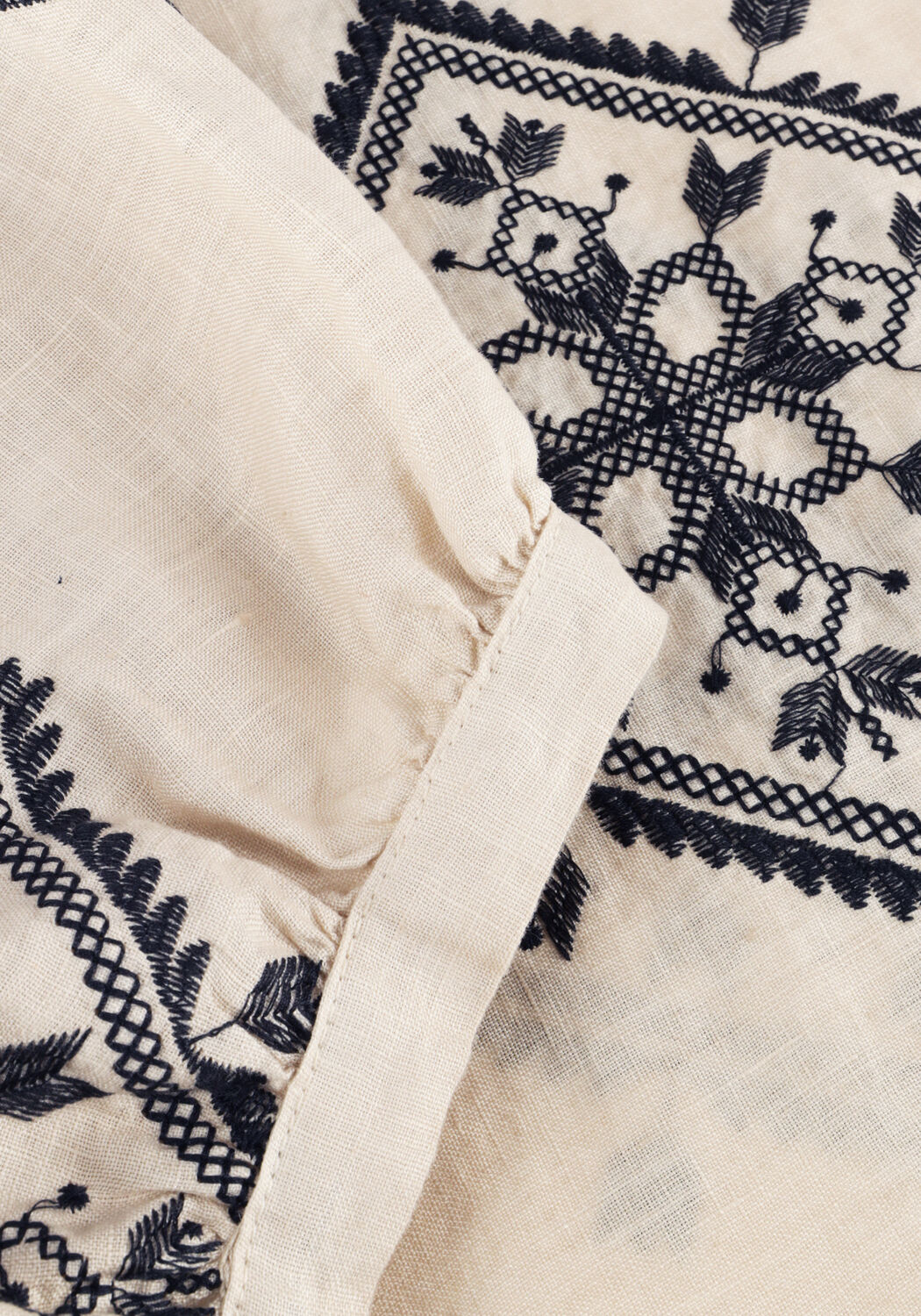 Ecru GREEK ARCHAIC KORI Maxikleid 230652 - large