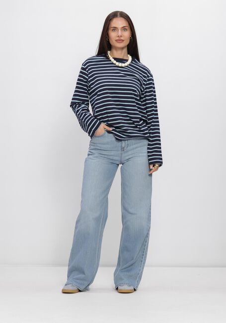 Dunkelblau ENVII Top ENKULLA LS STRIPE 5310 - large