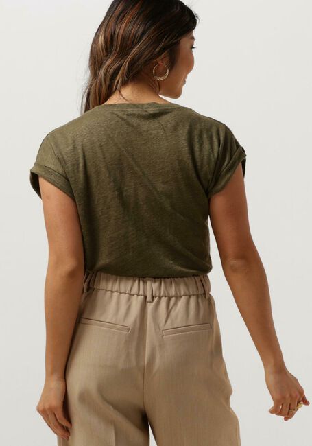 Grüne KNIT-TED T-shirt ELIANE - large