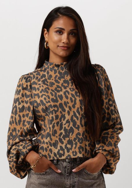 Braune HARPER & YVE Blusen FLOOR-LS - large
