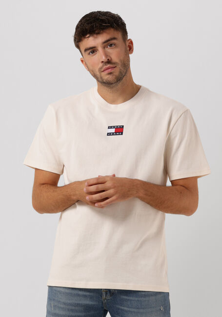 Nicht-gerade weiss TOMMY JEANS T-shirt TJM TOMMY BADGE TEE - large