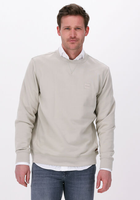 Beige BOSS Sweatshirt WESTART - large