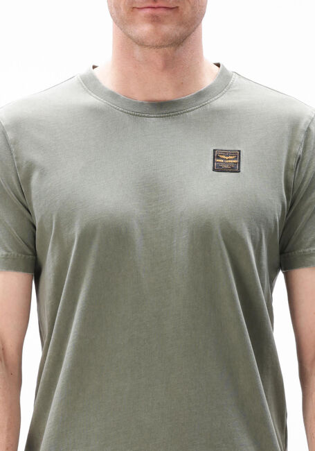 Gr&uuml;ne PME LEGEND T-shirt ACID WASH + GARMENT DYE - large