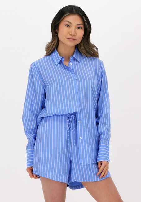 Blaue BRUUNS BAZAAR Blusen AMARA BRUUN SHIRT - large