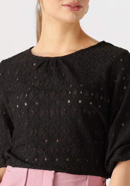 Schwarze OBJECT Blusen OBJLAILA 3/4 RE TOP - large
