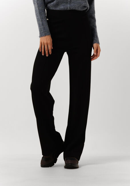 Schwarze LUNE ACTIVE Schlaghose FOREST PINTUCK FLARE - large