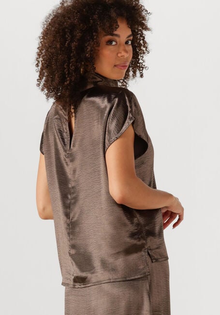 Bronzefarbene NOTRE-V Blusen NV-GEIRYS - large