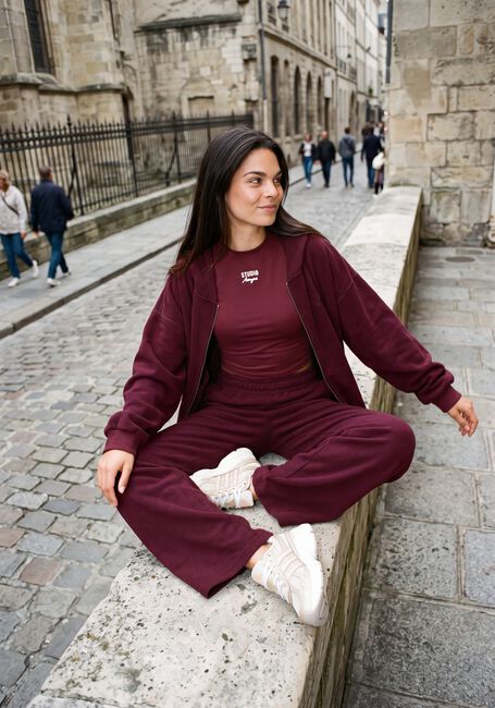 Bordeaux STUDIO AMAYA Sweatshirt ROVE SWEATER - large