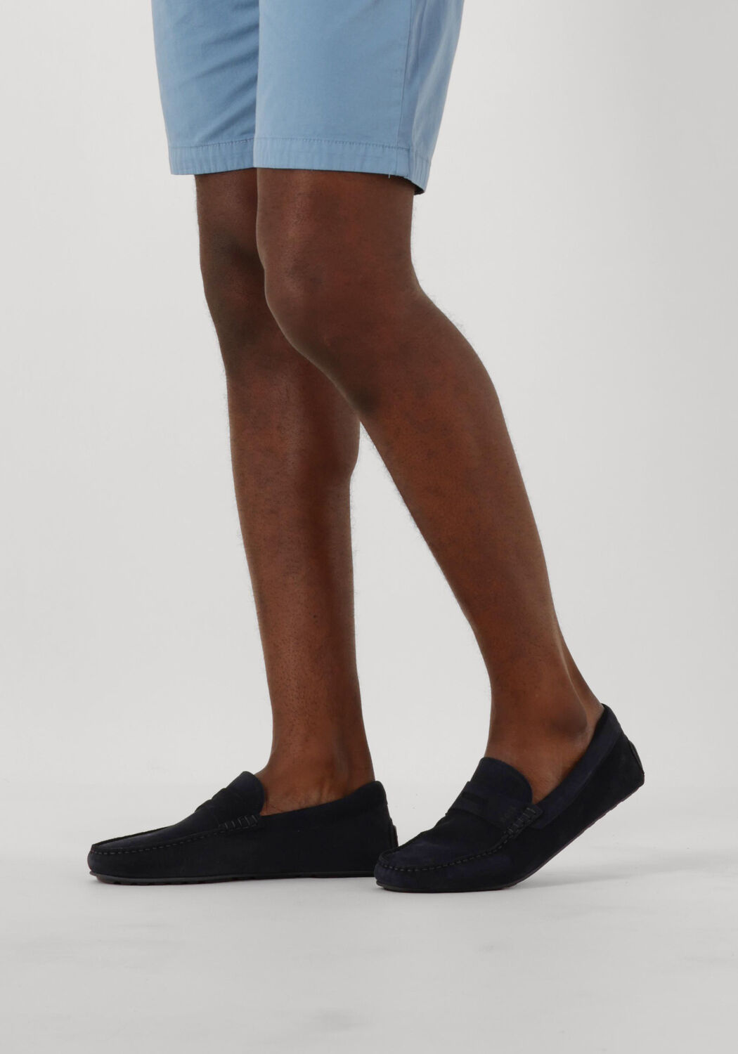 Blaue BOSS Mokassins NOEL - large