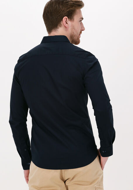 Dunkelblau SCOTCH & SODA Casual-Oberhemd SOLID SLIM FIT SHIRT - large