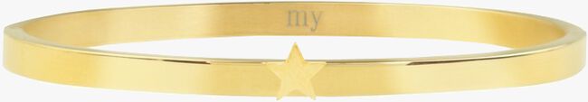 Goldfarbene MY JEWELLERY Armband STAR BANGLE - large