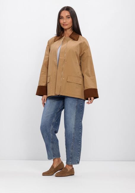 Braune NEO NOIR Jack ANASTACIA CORD JACKET - large