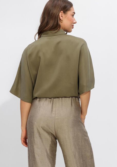 Olive ANOTHER LABEL Blusen ALRILA SHIRT S/S - large