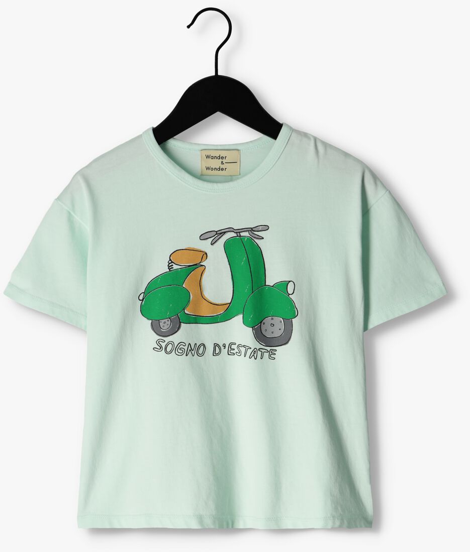 braune wander & wonder t-shirt scooter tee