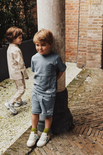 Blaue BAJE STUDIO Kurze Hose MINO - large