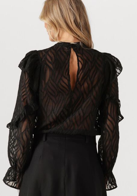 Schwarze CO'COUTURE Blusen ROCHELLE FRILL BLOUSE - large