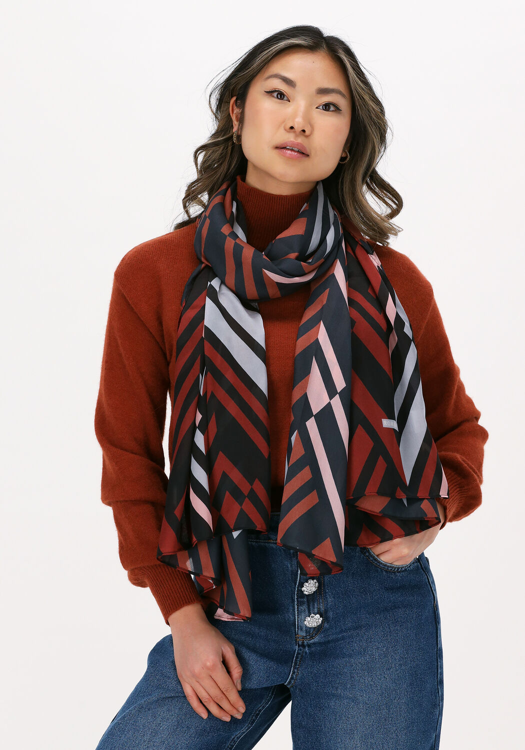 Orangene ROMANO SHAWLS AMSTERDAM Schal 3516