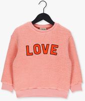 Hell-Pink CARLIJNQ Pullover LOVE - SWEATER WITH PATCH
