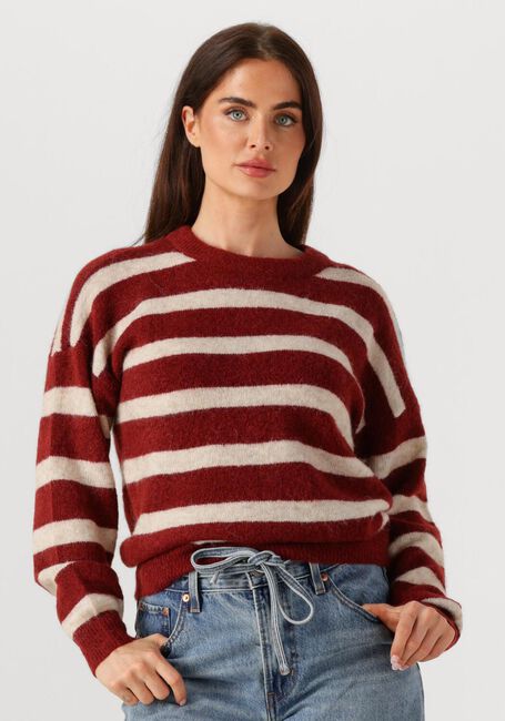 Bordeaux MSCH COPENHAGEN Pullover MSCHFESTINA HOPE PULLOVER STP - large