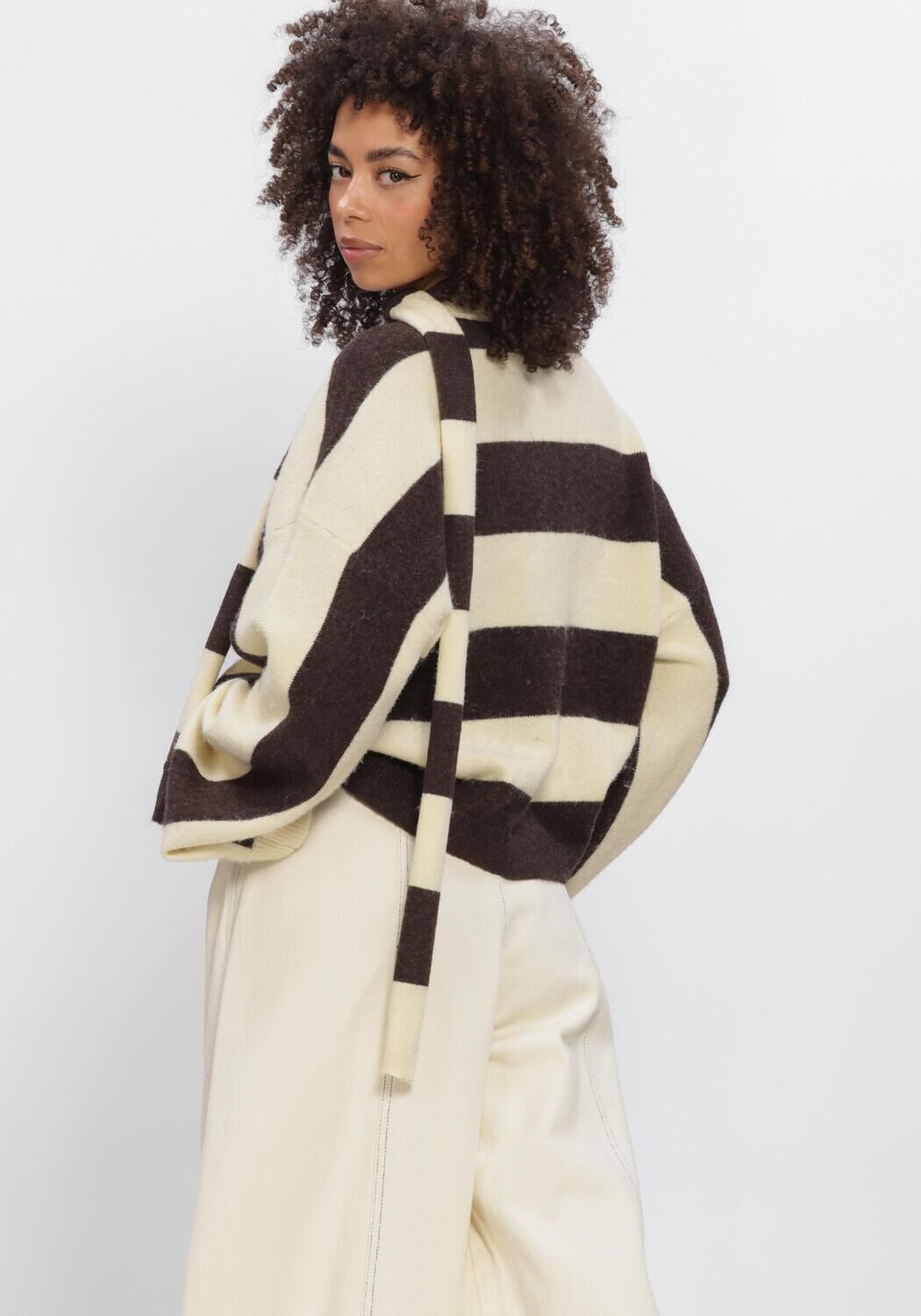 Creme HARPER & YVE Strickjacke INDY-CA - large