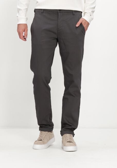 Dunkelgrau CAST IRON Lange Hosen CYLAS TAPERED CHINO MEGDA POWER - large